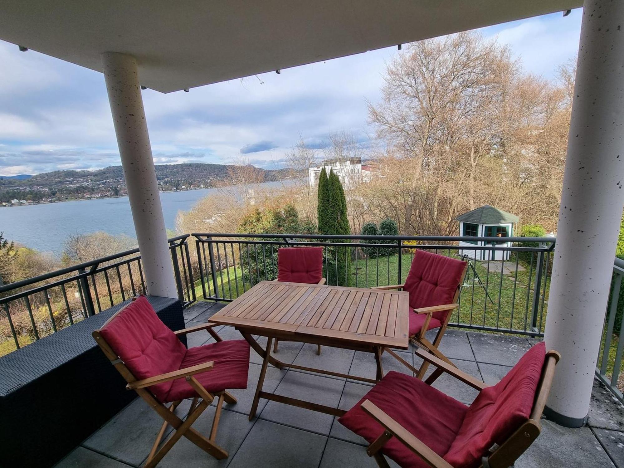 Maisonette Wohnung Woerthersee Sekirn Eksteriør billede